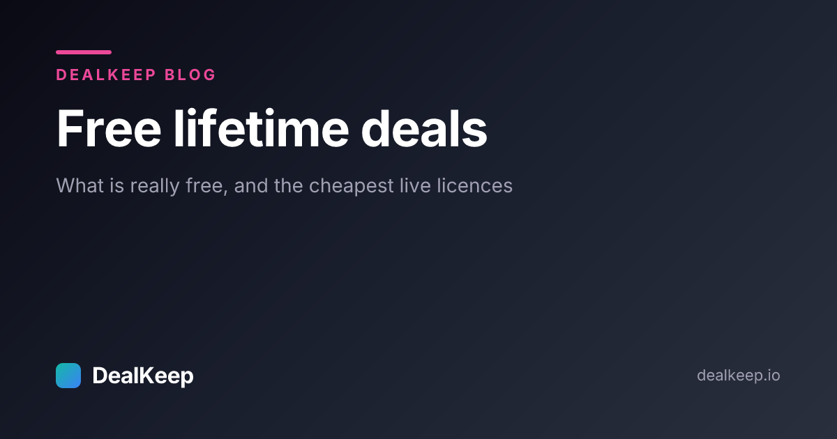 Free Lifetime Deals: What Is Actually Free on AppSumo Right Now (Checked 24 October 2026)